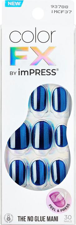 Produktbild KISS Self-Adhesive Nails Impress Color Fx Reconnect - 30 Pieces (Kunstnägel)