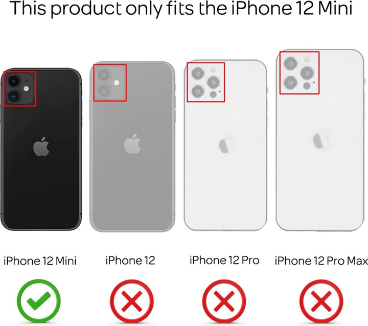 Actual product image Nalia Liquid silicone mobile phone case (Apple iPhone 12 mini)