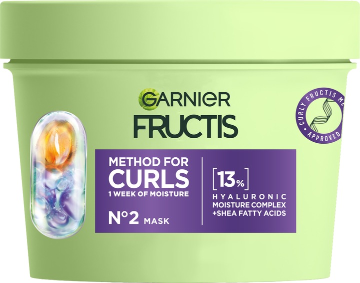 Produktbild Garnier Fructis Method for Curls mask for curly hair - 370 ml (370 ml)