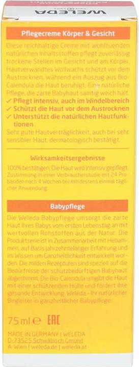 Image du produit Weleda Crème de soin au calendula