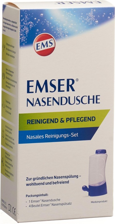 Emser Douche nasale + sel de rinçage nasal (1 pièce(s))