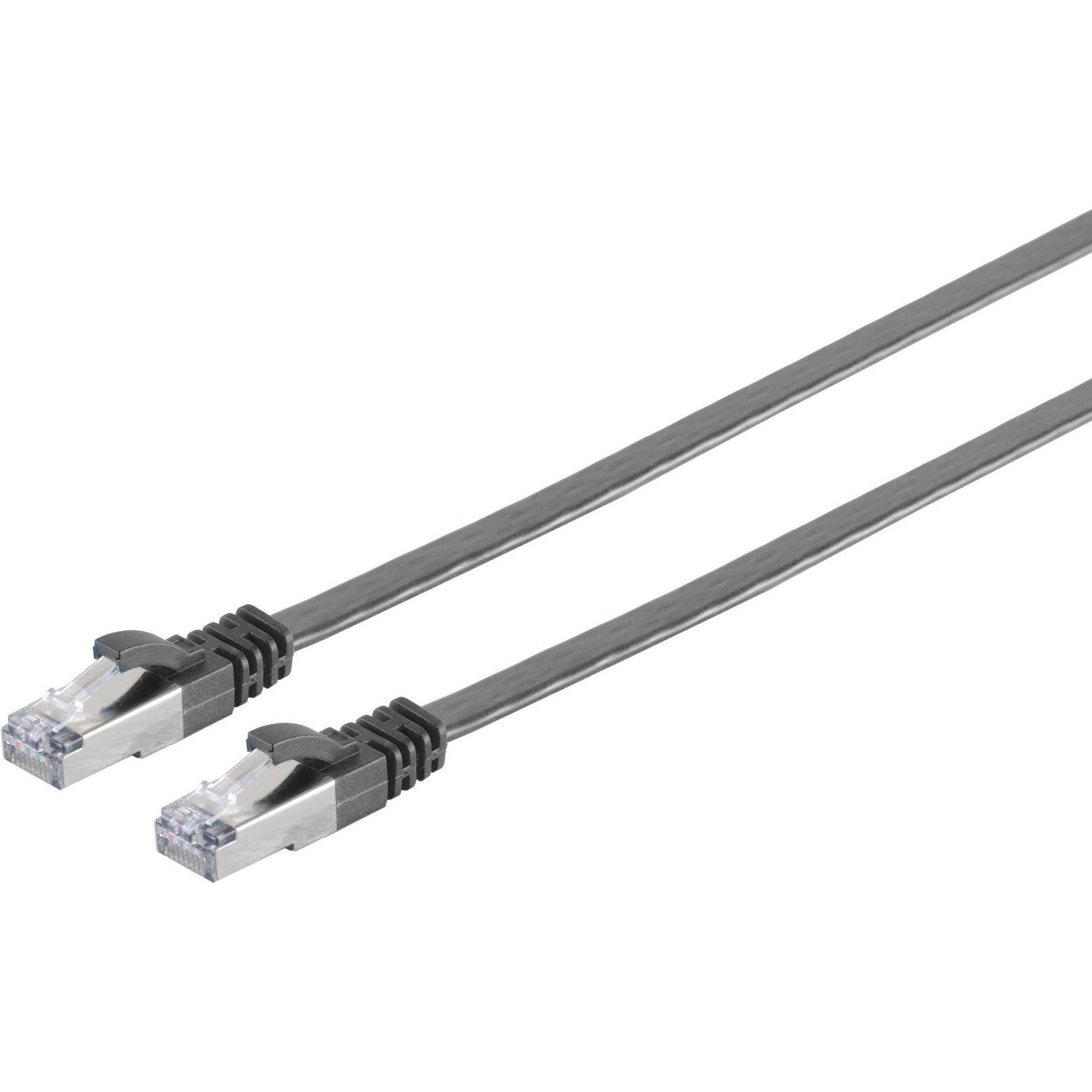 Thumbnail - Shiverpeaks S/CONN maximum connectivity Netzwerkkabel-RJ45 Patchkabel-Flachkabel, Flat U/FTP m.Cat.7 Rohkabel, s (U/FTP,...