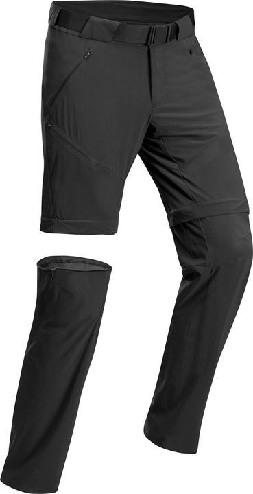 Produktbild Quechua Zip-Off-Hose Herren Wandern - MH500 schwarz (42)