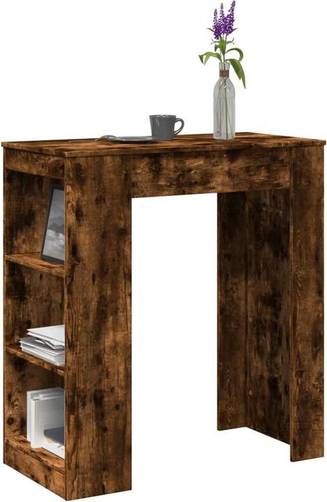 Produktbild vidaXL Bartisch mit Regal