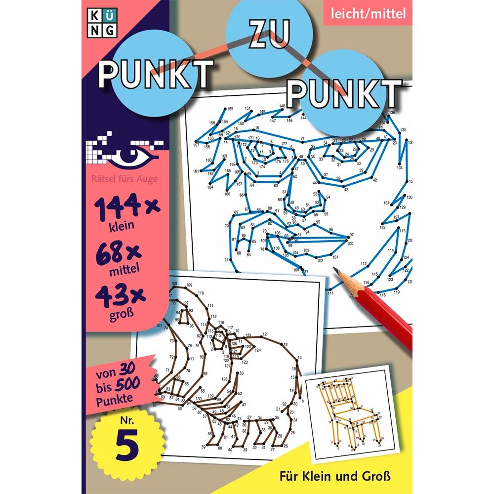 Küng Rätselbuch Punkt zu Punkt 05 (128 Teile)