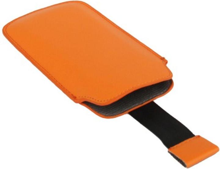 Produktbild König Design Handyhülle Tasche Slide Hülle Orange (Apple iPhone 5c, Samsung Galaxy S4 mini, Nokia Lumia 820, Apple iPhone 5s, Apple iPhone 5)