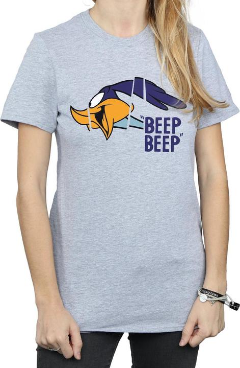Immagine prodotto Looney Tunes Beep Beep Maglietta Ampia Beep Beep Donna (L)