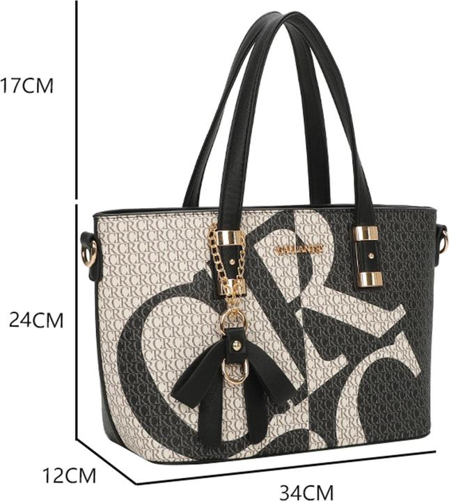 Produktbild Gallantry Cabas mit Schriftzug Schulterriemen