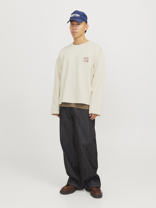 Produktbild Jack & Jones Jorretiro Back Sweat Crew Neck Se25 Ln (XL)