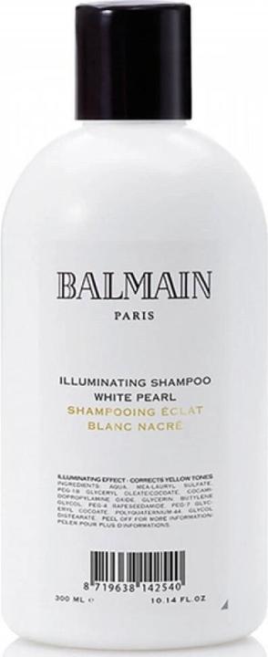 Balmain BALMAIN Illuminating Shampoo White Pearl szampon korygujący odcień do włosów blond i rozjaśnianych 1 (1000 ml)