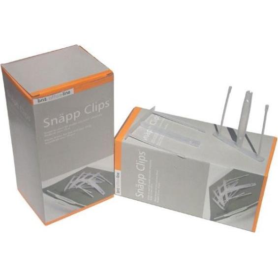 B.N.T., Quaderni + Bloc notes, Stickn Snapbinder naturalny 80mm 50pz/pak - (50 pz)