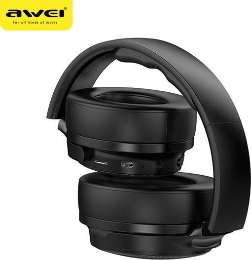 Actual product image Awei Bluetooth headphone s A780BL black (DNC, 15 h, Wireless)