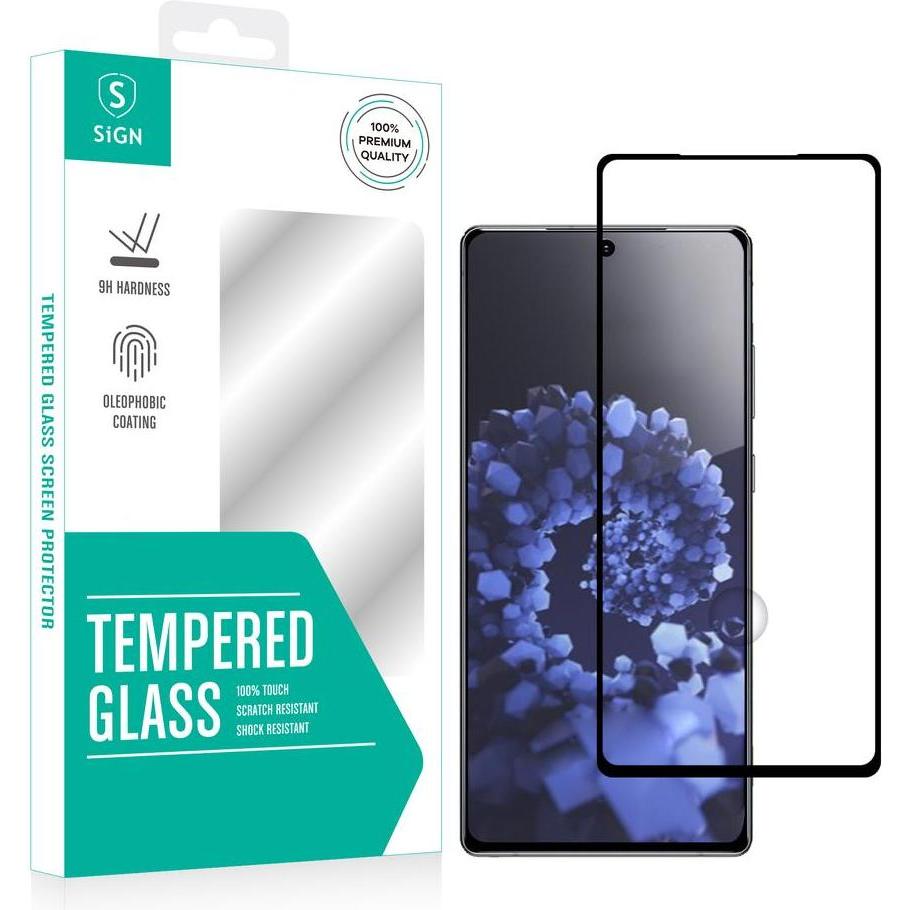 SIGN Protezione dello schermo 2.5D in vetro temperato per Samsung Galaxy S21 FE e S21 Lite (Samsung Galaxy S21 FE), Pellicola protettiva smartphone