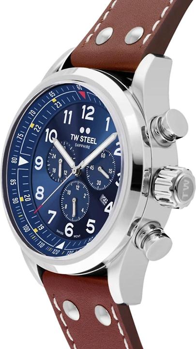 Produktbild TW-Steel Steel SVS201 Volante Swiss Chronograaf 48mm (Chronograph, 48 mm)