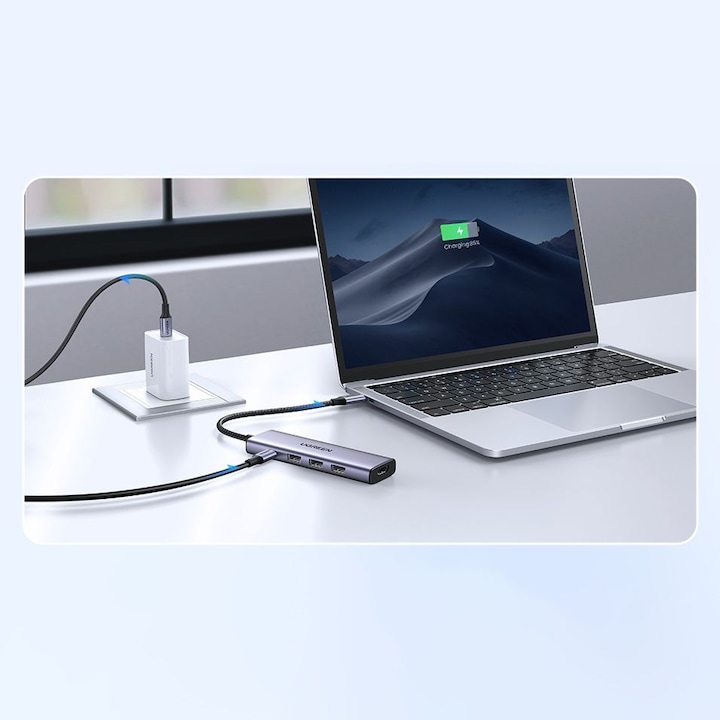 Produktbild Ugreen USB-C Hub (USB-C, 5 Ports)