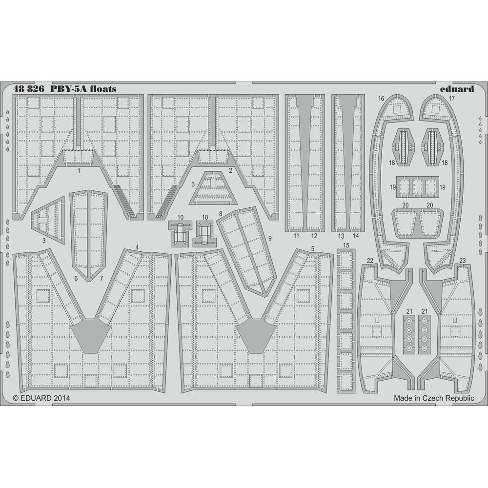 Eduard PBY-5A floats for Revell