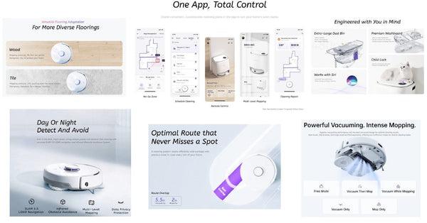 Image du produit Narwal Freo (3000 Pa, Tampons d'essuyage (rotatifs))