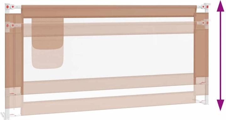Immagine prodotto vidaXL Bettschutzgitter (190 cm)