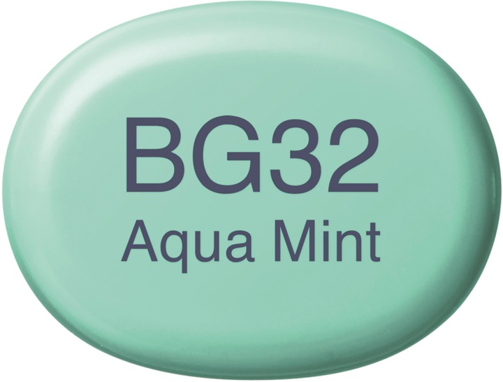 Actual product image Copic Sketch type BG - 32 (BG32 - Aqua Mint, 1 x)