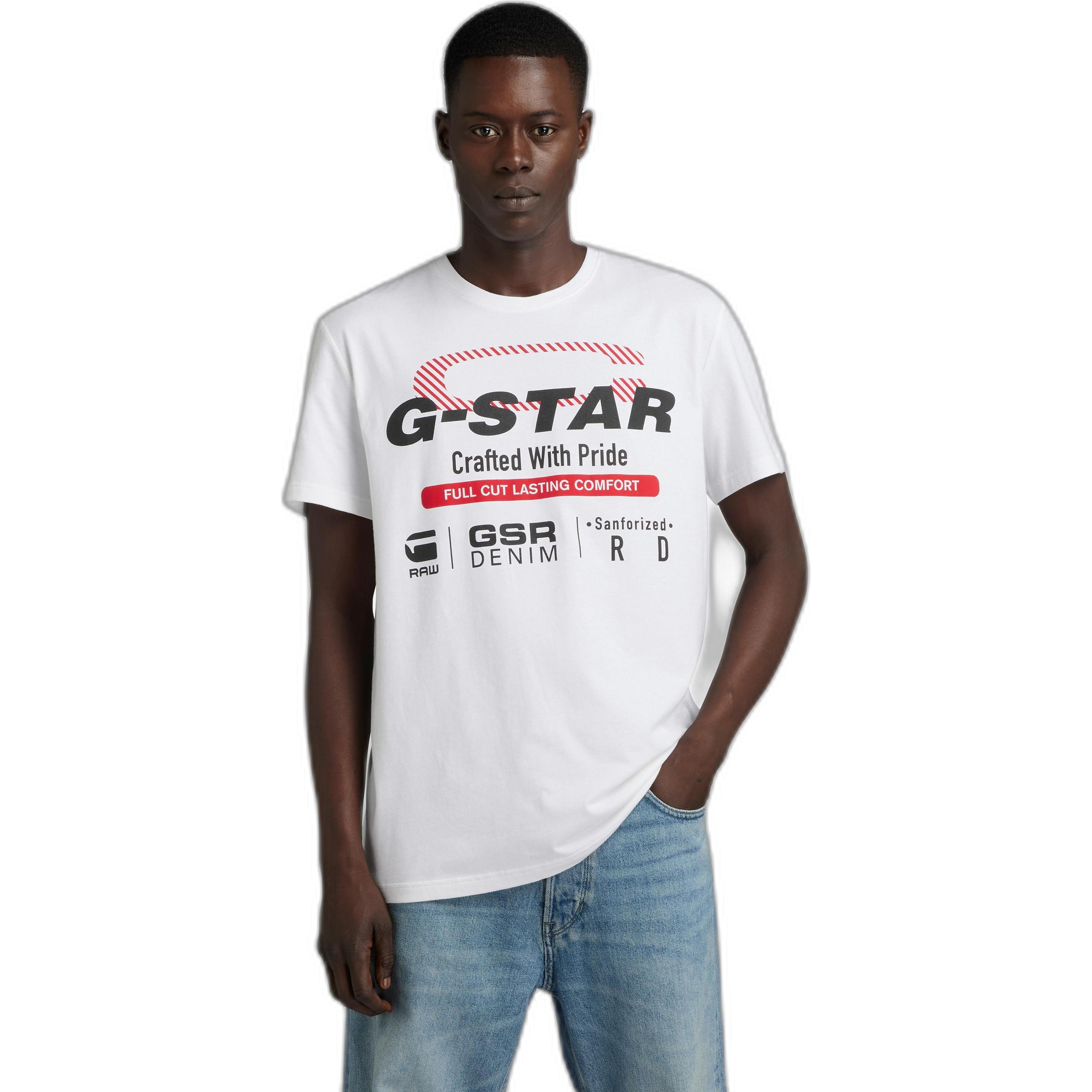 Thumbnail - G-Star, Herren, Shirt, t-shirt, Weiss, (M)