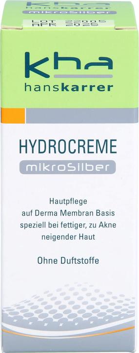 Immagine prodotto Hans Karrer Idro crema microsilver per pelli da normali a grasse, crema da 30 ml (Crema corpo, 30 ml)