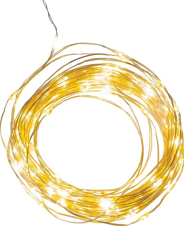 Produktbild Idena Lichterkette 120 Micro LED ww USB (13.50 m)