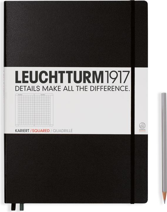 Produktbild Leuchtturm1917 Master Classic (A4, Kariert, Harter Einband)