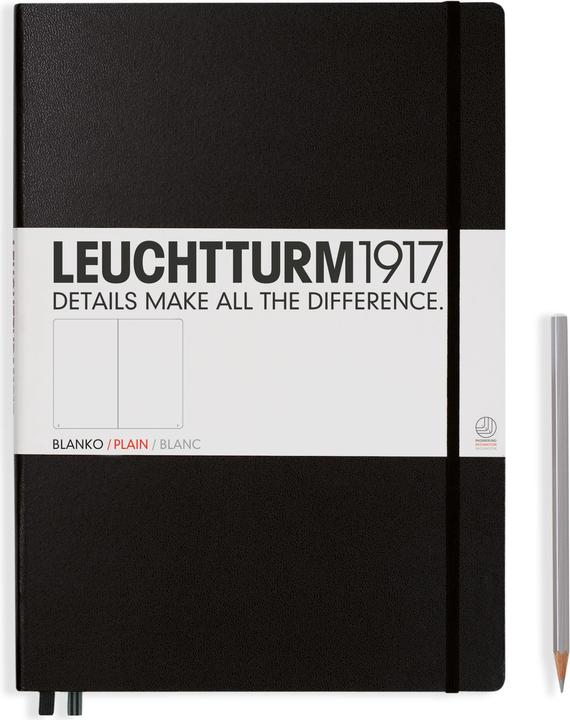 Produktbild Leuchtturm1917 Master Classic (A4, Blanko, Harter Einband)