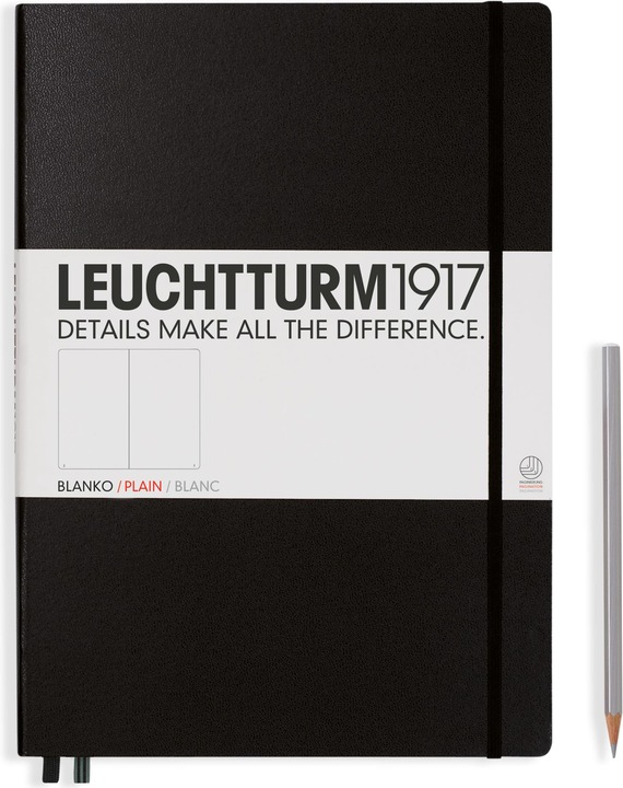 Image du produit Leuchtturm1917 Master Classic (A4, Blanc, Couverture rigide)