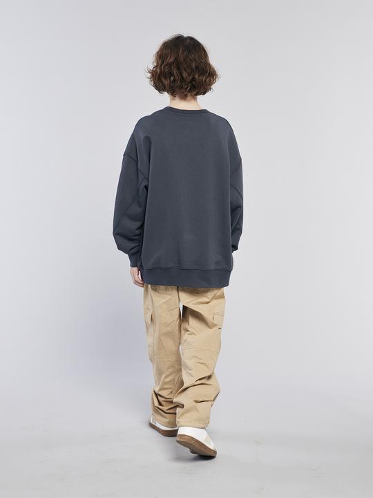 Actual product image Jonen Weites Jungen Sweatshirt in Washed-Optik (128)