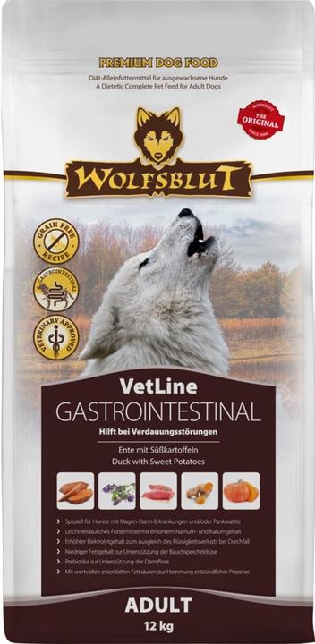 Actual product image Wolfsblut VetLine Gastrointestinal (Adult, 1 pcs., 12000 g)