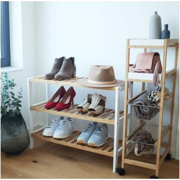 Thumbnail - Zeller Present, Schuhschrank, Kayden (70 x 26 x 54 cm)