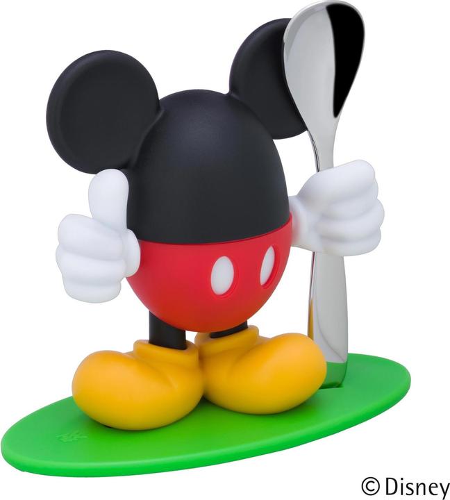 Produktbild WMF Kinder Eierbecher mit Löffel Disney Mickey Mouse Kunststoff Edelstahl (1 x)