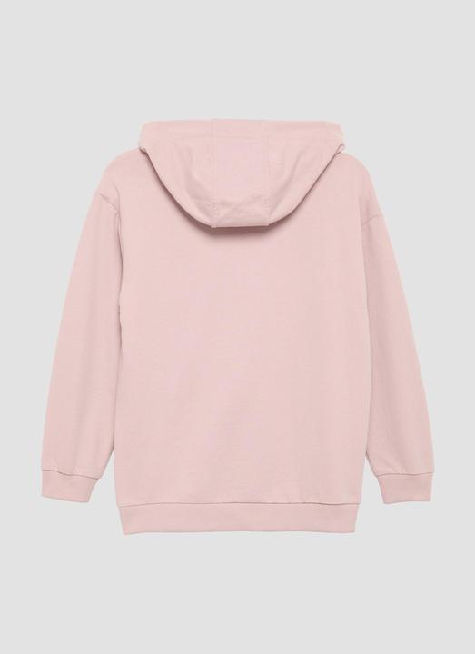 Image du produit S.Oliver Sweatshirt Unisex Kapuzen-Sweatshirt mit Känguru-Tasche und Frontprint (170, 176)