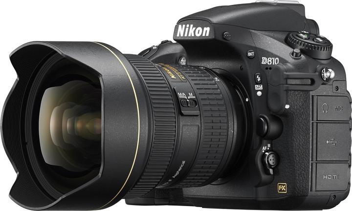 Actual product image Nikon D810 14-24mm f/2.8G ED Kit
