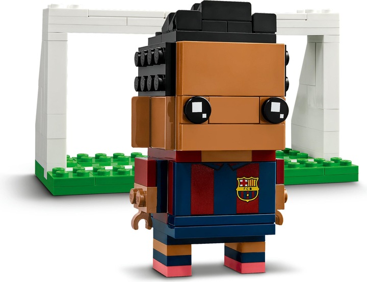 Actual product image LEGO Brick Headz - FC Barcelona â€" Go Brick Me (40542, LEGO Brickheadz)