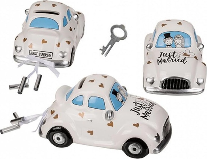 Image du produit NoName Voiture de mariage (16 x 8,5 cm)