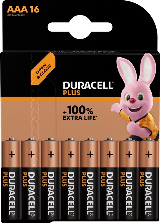 Produktbild Duracell Batterie Plus AAA (16 Stk., AAA)