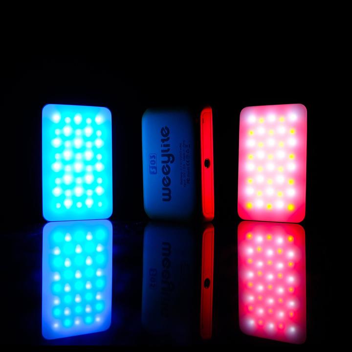 Produktbild Weeylite S03 portable pocket RGB Light Grau