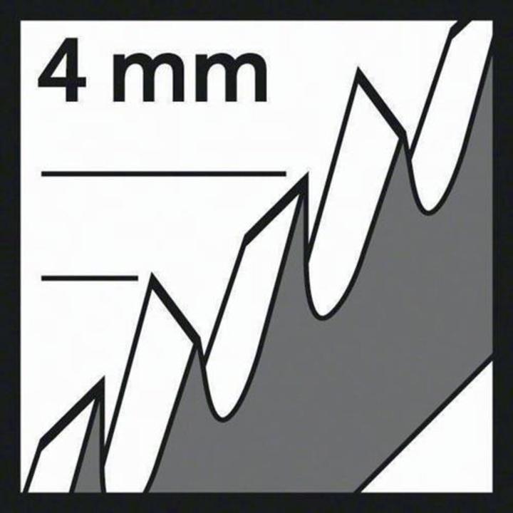 Actual product image Bosch Professional Zubehör Jigsaw blade T 744 D Speed for Wood, 3-pack