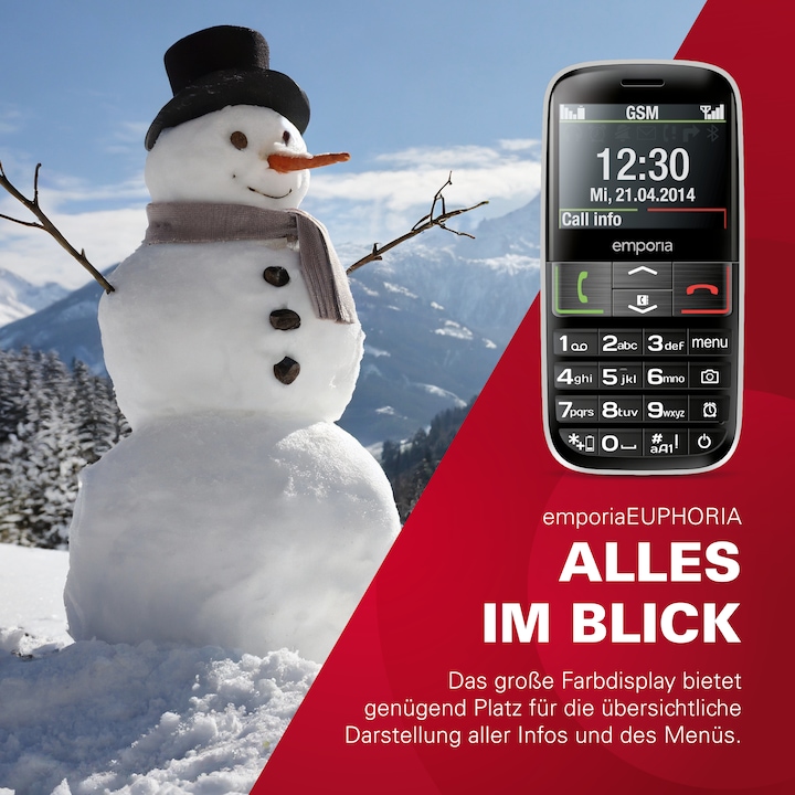Image du produit Emporia Euphoria LTE (2.31", 2 Mpx, 4G)