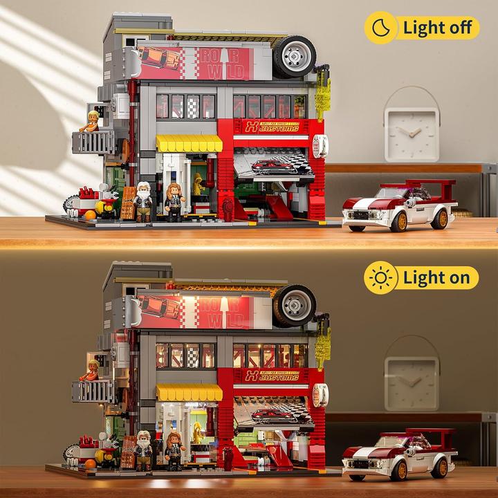 Image du produit Lumibricks Street Mod Garage