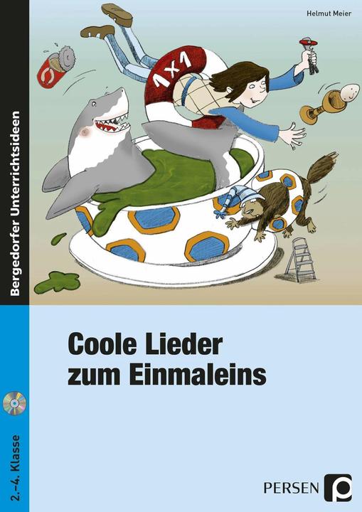 Produktbild Coole Lieder zum Einmaleins. 2 - 4. Klasse (Deutsch, Helmut Meier, 2022)