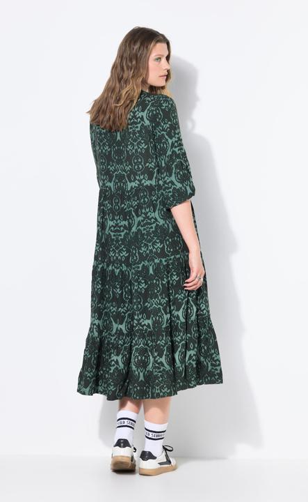 Produktbild Studio Untold Maxikleid, A-Line, Alloverprint, Volants (54)