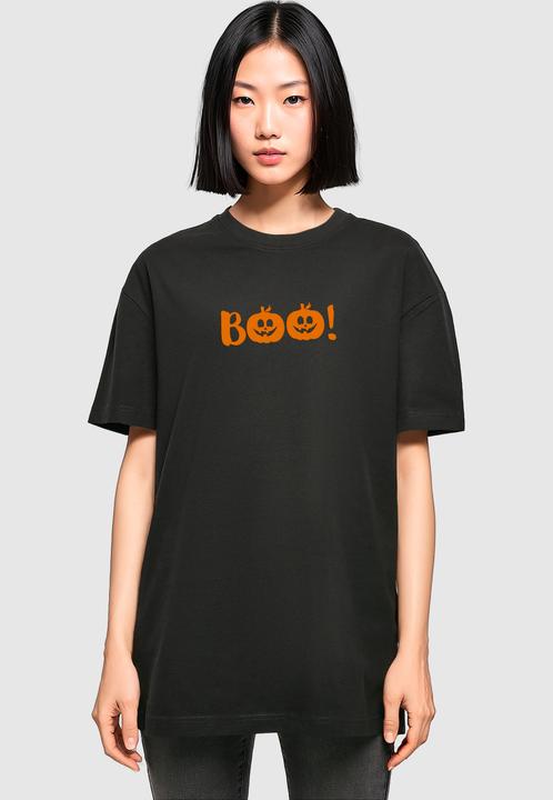 Produktbild Merchcode Ladies Halloween - Boo Pumpkin Tee - 175609 (L)