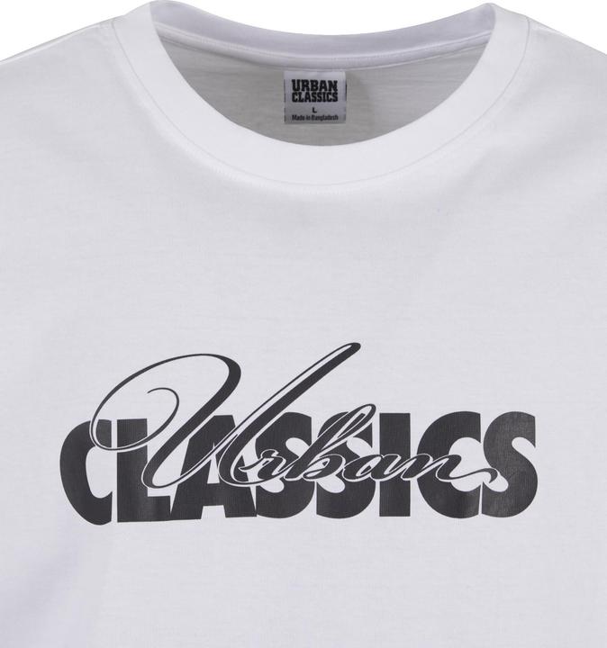 Produktbild Urban Classics UC Cursive Bold Logo Heavy Oversized Tee - 171107 (M)