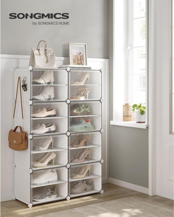 Actual product image Songmics Shoe rack (82 x 32 x 122 cm)