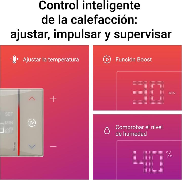 Actual product image Legrand WiFi-Thermostat Smarther2 mit Fernbedienung