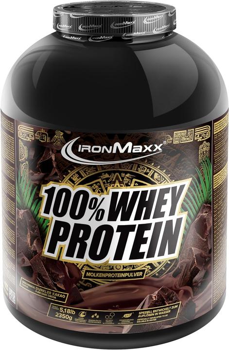 IronMaxx 100% Whey Protein (Dark Ecuador Chocolate, 1 pcs., 2350 g)