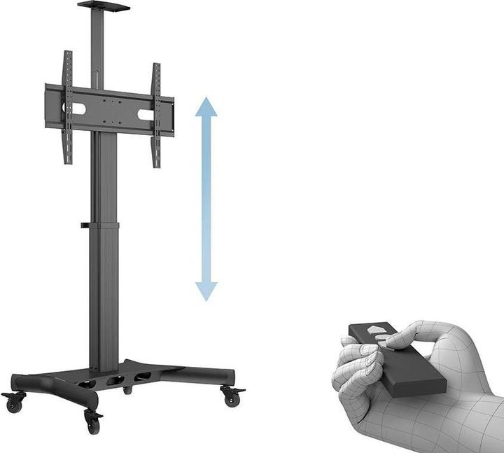 Actual product image Multibrackets Stand electr. 32-75", max 60 kg, black (75", 60 kg)